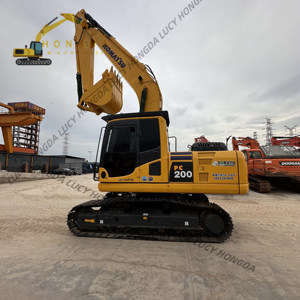 Nouveauté 2023 Excavatrice sur chenilles hydraulique Komatsu PC200-11MO d'occasion de 20 tonnes avec moteur Vente à prix réduit - Product Image 1