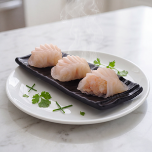 Grossiste en aliments surgelés : Raviolis aux crevettes, cuisson rapide, sains et délicieux, Har Gow sucré pour enfants en boîte - Product Image 1