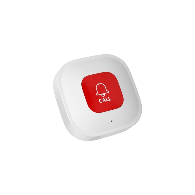 Tuya WiFi Smart SOS Call Button Wireless Caregiver Pager Phone Alert Transmitter Emergency Call Button for Elderly Patient