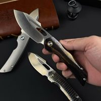 M390 Stahl Klappmesser TC4 Titanlegierung Griff EDC Taschenmesser Keramiklager Outdoor-Werkzeug