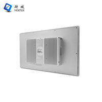 Panel PC Industrial de 21.5 Pulgadas con Pantalla Táctil Capacitiva J6412 1235U, 2 LAN, 6 RS232, 485 COM, 4DI, 4 DO, Computadora Integrada IP65 Resistente al Agua