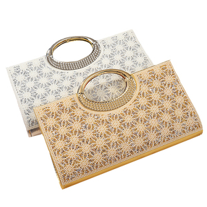 Women Glitter Clutch Purse Crystal Diamond Evening Bag Sparkling Shoulder Bag for Wedding Cocktail Party Prom - Product Image 3