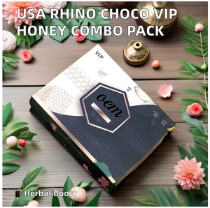 Le populaire coffret cadeau VIP double couche au miel et au chocolat aux États-Unis, contenant du chocolat noir énergétique et des emballages de miel. - Product Image 3