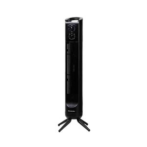 Ventilatore a torre 81 cm, 3 velocità, 45 W, nero, oscillante, circolatore d'aria - Product Image 2