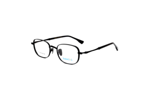 Superovo-Gafas ópticas cuadradas de titanio unisex con montura completa, gafas de lectura de lujo ligeras, patrón impreso multicolor bajo - Product Image 3