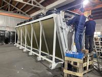 Refroidisseur industriel à séchage à sec, radiateur à distance, unité de refroidissement au glycol pour le contrôle de la température des machines de moulage par injection