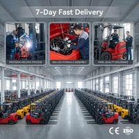 Carrello Elevatore Elettrico CE a Prezzo di Fabbrica, 2.5, 3, 3.5 Tonnellate, Sollevamento 3m-4.5m, Potente ed Economico