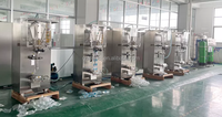 Machine de remplissage automatique pour sachets d'eau pure, ensemble de machines d'emballage pour lait/jus/eau potable au Nigeria