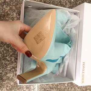 Blue Gold Botas Y Botines Smooth Leather <b>Waterproof</b> Chunky Heel Knee High Fashion 2025 Fall Boots for Women - Product Image 6