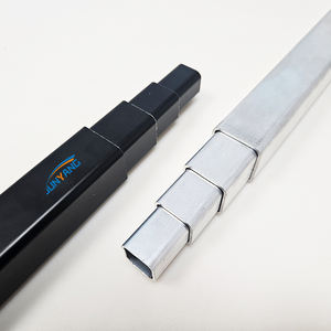 أنبوب ألومنيوم مقذوف مستطيل مربع مستطيل من الألومنيوم الأسود بأكسيد T5 T6 أنبوب الألومنيوم الشخصي - Product Image 5