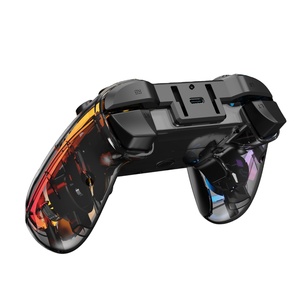 จอยสติ๊กไร้สาย 2.4G สำหรับเล่นเกม แบบ OEM/ODM จากโรงงาน พร้อมระบบสั่นคู่ ไฟ RGB ปุ่มตั้งโปรแกรมได้ รุ่น STK-WL2040XOR - Product Image 5