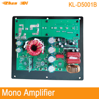 Amplificateur audio de classe D 1CH de haute qualité, carte amplificateur mono pour caisson de basses 12V haute puissance pour voiture