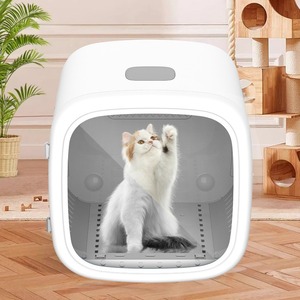 Pet Drying <b>Box</b> For Dogs And <b>Cats</b> White Automatic Blow Dryer With Temperature Control Non Crane Type Ga 10 - Product Image 3