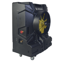 Enfriador de Aire Evaporativo Industrial para Exteriores AIRGURU con Flujo de Aire, Aire Acondicionado con LED, GFCI, Tanque de Agua Grande de 72L