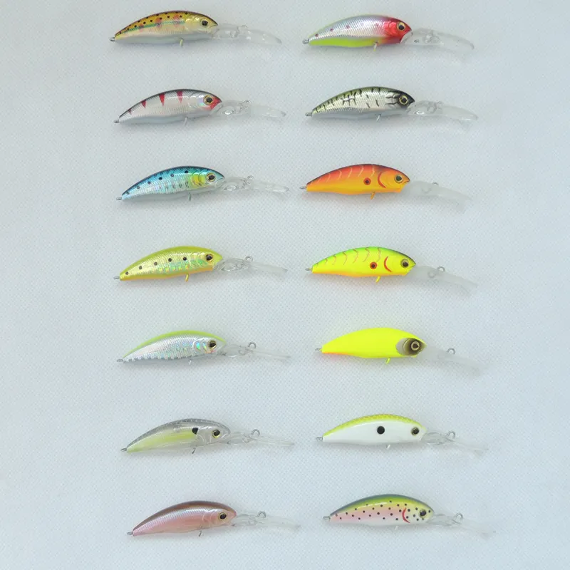 Dubbele Winnaar Visuitrusting Minnow Harde Visaas 45Mm 4.8G Actie: 0-1.8M Drijvend