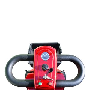 RACCEWAY SPLIT Carro de Cuatro Ruedas Rojo, Accesorio para Scooter para Discapacitados, Capacidad de Carga de 120 kg, Batería Extraíble, 250 W, 6 km/h, Eld - Product Image 2