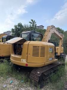 Mini-excavatrice sur chenilles CAT 308E2 de 8 tonnes, moteur diesel d'origine, certifiée CE EPA pour la construction - Product Image 3