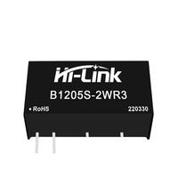Hi-Link ménage abaisseur B1205S-2WR3 2W 12V à 3.3V/5V/9V/12V/15V/24V mini convertisseur 90% efficacité alimentation isolée