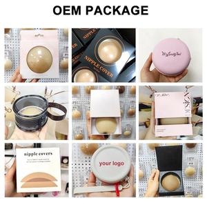 Penutup Puting Payudara Silikon Tahan Air Nippies, Stiker Bra Perekat Tidak Tembus Pandang, Dapat Digunakan Kembali Tanpa Lem, Penutup Puting Wanita - Product Image 5