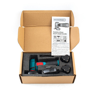 Mini-meuleuse d'angle électrique sans balais, alimentée par batterie, 1,6 kg, avec vitesse réglable pour la découpe et le polissage du métal - Product Image 2
