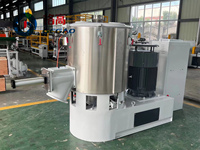 Mélangeur vertical à pales haute vitesse en acier inoxydable 304 pour poudres chimiques et matériaux secs