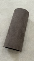 Tissu floqué éco-responsable certifié GRS de 1,3 mm, aspect cuir recyclé, en fibres de vache, matière suédée pour la doublure de chaussures et de sacs