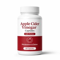 Compléments alimentaires à base de vinaigre de cidre de pomme pour la santé immunitaire, capsules pour adultes, gestion du poids, digestion, OEM ODM