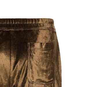 2025 Shorts en velours de luxe pour hommes personnalisés vêtements de sport de haute qualité en polaire de velours solide personnalisable - Product Image 1