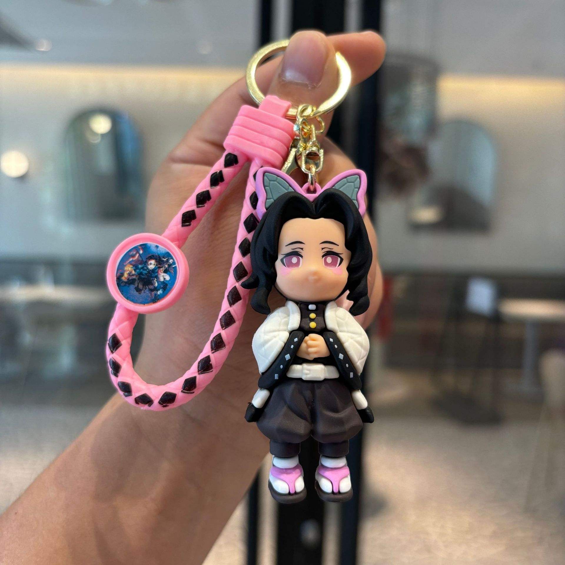 Ghost blade keychain-butterfly endure
