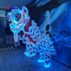 Costume de <span class=keywords><strong>danse</strong></span> du lion traditionnel chinois programmable pour le Nouvel An chinois, spectacle de <span class=keywords><strong>danse</strong></span> du lion, tenue de performance, <span class=keywords><strong>danse</strong></span> du lion <span class=keywords><strong>folklorique</strong></span> - Product Image 1