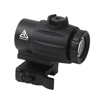 Red Win Hellcat 3x Grossisseur à point rouge en caoutchouc ultra compact 1/3 ou Full Co-witness Montage QD rabattable compatible avec le point rouge
