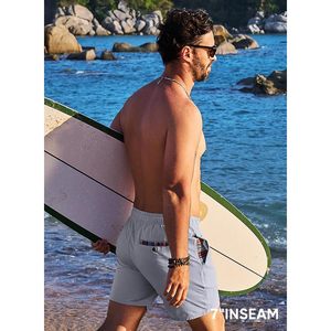 FOXA Men's Casual Shorts 5" 7" Drawstring Quick Dry Beach Stretch Waist Athletic Gym Short - Product Image 3