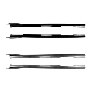 ชุดแต่งสเกิร์ตข้าง ApM-Z สำหรับรถ Mazda MX-5 Miata NC ปี 2005-2015 สีดำ Piano Black ลายคาร์บอนไฟเบอร์ ผิวขัดเงา - Product Image 2