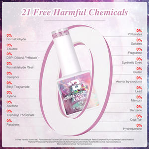 BOZLIN Marque privée 12 couleurs Gel <span class=keywords><strong>UV</strong></span> magnétique sans Hema Gel pour les yeux de chat Vernis à <span class=keywords><strong>ongles</strong></span> OEM Vente en gros Fil Aurora Gel pour les yeux de chat - Product Image 3