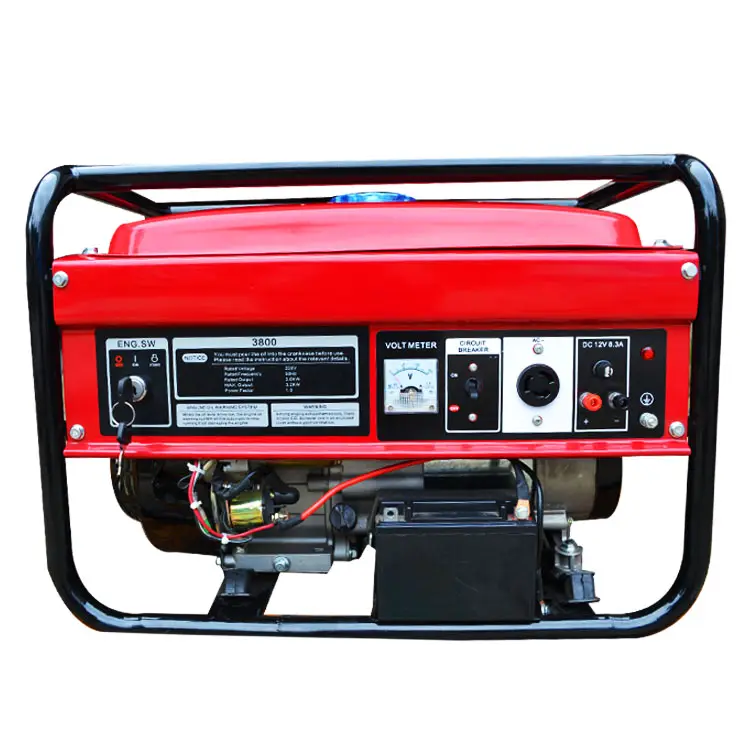 Generator bensin portabel, 5kva 10kva generator siaga 2KW 3KW 5KW 6kw 7kw 8kw 10kw 12kw 220V untuk penjualan