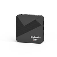 Boîtier TV Android 14 Q96 V09 4K 8K Ultra HD Lecteur Multimédia Intelligent HDR10+ Appareil de Streaming WiFi Double Bande