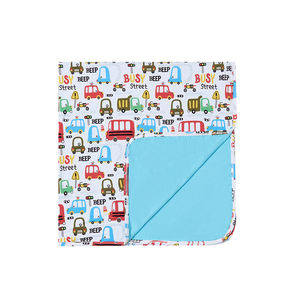 ผ้าห่มเด็กออร์แกนิคลายพิเศษสองชั้น ทำจากใยไผ่ นุ่มสบาย ผ้าห่มเด็ก ผ้าห่มใยไผ่ สำหรับเด็กทารก - Product Image 5