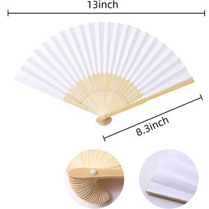 Abanicos de mano de bambú para bodas indias: Patrón de Henna personalizado y opciones de trabajo de espejo - Product Image 3