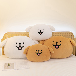 New Line Super Soft Plush Puppy Pillow PP Cotton Filled <b>Doll</b> Embroidered Polyester Stress Relief Girl Bed Sleep Pillow Wholesale - Product Image 1
