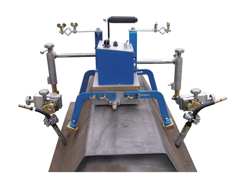 Factory Price H Beam Assembly Machine Beam Machine Weld Beam welding trolley can carry 2 torch