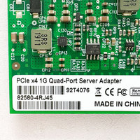 Adaptateur de serveur informatique embarqué LR-LINK 92T4077 92T4076 82580-4RJ45 6CB311224044 PCIe X4 1G Quad-Port en stock