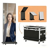 Écran vidéo LED pliable d'intérieur Shenzhen P2.5 avec luminosité de 1000 cd, Full HD 1080P, Adobe RGB 98%, garantie de 2 ans