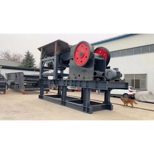 Щековая дробилка PE-500x750, мини-дробилка на гусеничном ходу с бензиновыми/дизельными двигателями, цена от производителя - Product Image 4