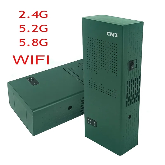 Handheld Built in 3 Antennas Anti Blue Tooth Hotspot WIFI 2.4G 5.2G 5.8G Signal Detector Device