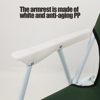 Chaise de plage pliable Portable, fauteuil d'extérieur en Aluminium, robuste, pour Camping