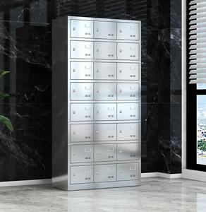 Commercial Hospital School Supermarket Kitchen Dish Storage <b>Cabinet</b> Assembled Key Lock Magnetic Suction Stainless Steel Lockers - Product Image 2