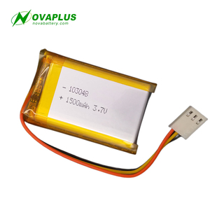 노바 리튬이온 배터리 평평한 직사각형 <span class=keywords><strong>3.7v</strong></span> 리튬 폴리머 배터리 셀 <span class=keywords><strong>103048</strong></span> 5.55wh <span class=keywords><strong>3.7v</strong></span> 1500mah 충전식 배터리 - Product Image 5