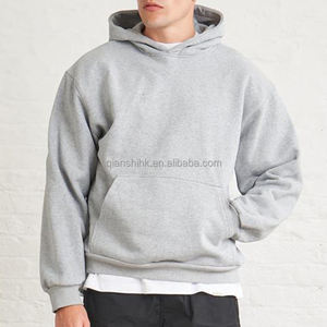 Blank <b>Plain</b> <b>Black</b> <b>Hoodie</b> Manufacturers Heavyweight No String Cotton French Terry Custom Printed Boxy Cropped <b>Hoodie</b> <b>Men</b> - Product Image 2