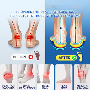 Semelles orthopédiques personnalisées ODM en EVA pour fasciite plantaire avec soutien <span class=keywords><strong>de</strong></span> la voûte plantaire, réduction tarifaire <span class=keywords><strong>de</strong></span> 90 jours, commande urgente - Product Image 6