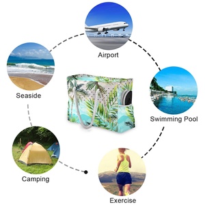 Bolso de Mano Impermeable para Viajes de Verano 2025, Bolso de Playa Personalizado, Moderno y Práctico, con Bolsillo - Product Image 3